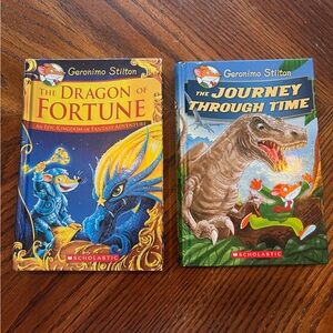 Geronimo Stilton books | The Dragon of Fortune and The Journey Through Time
